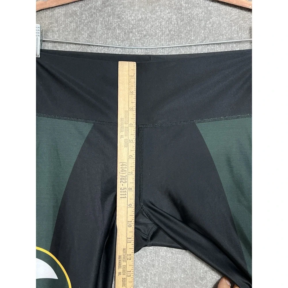 NFL Team Apparel Sleepwear Leggings Green Bay Packers Womens Size Small Stretch